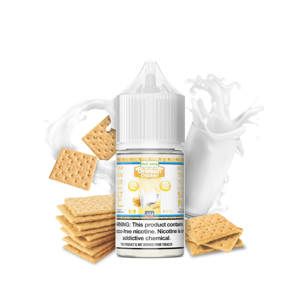 Pod-Juice-55-Salt-Nic-Vape-Juice-Graham-Cracker